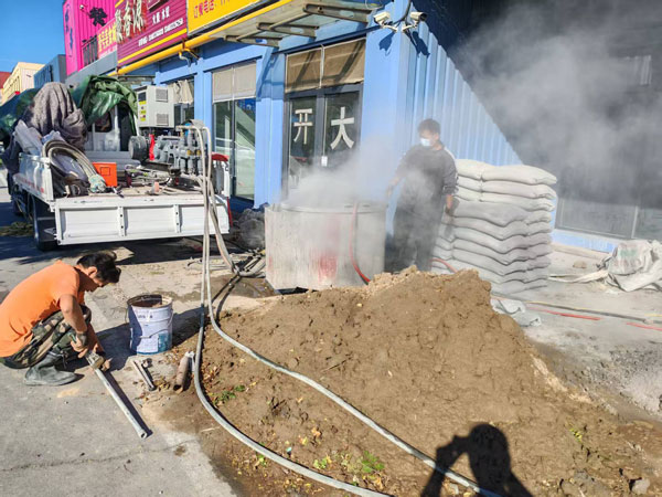 越西顶管注浆加固